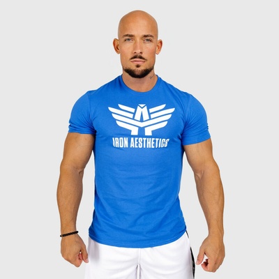 Ultrasoft tričko Iron Aesthetics modré modrá