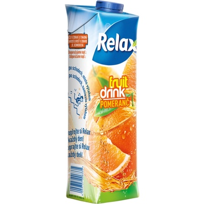 Relax Fruit Drink pomeranč 1 l