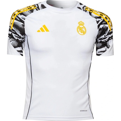 adidas Real Madrid x Marvel tréningový dres biely detský 2025-2026