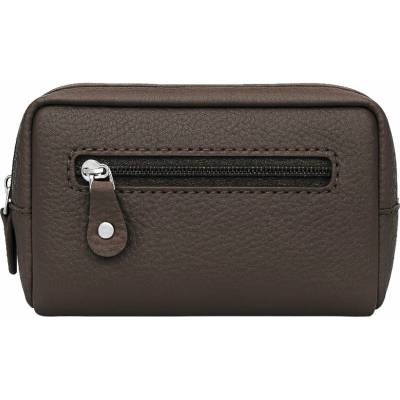 Klíčenka New bags leather kožená SL-604 hnědá