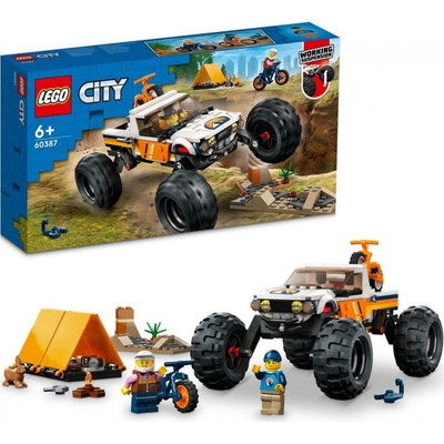 LEGO® City 60387 Dobrodružství s teréňákem 4x4