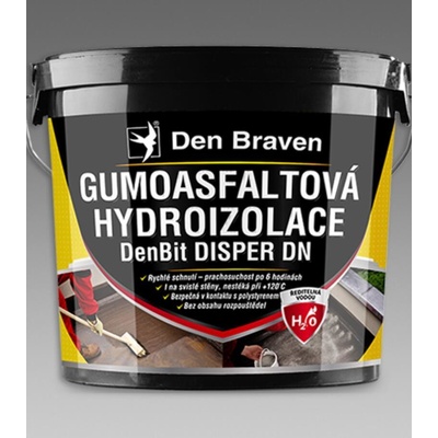 Den braven DenBit Disper DN 10kg - Gumoasfaltová hydroizolácia
