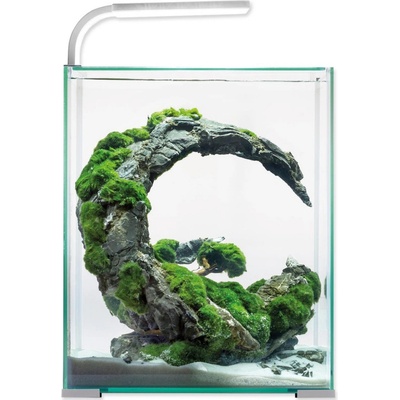 Aquael Shrimp Day & Night 30 akvarijní set bílý 30 l