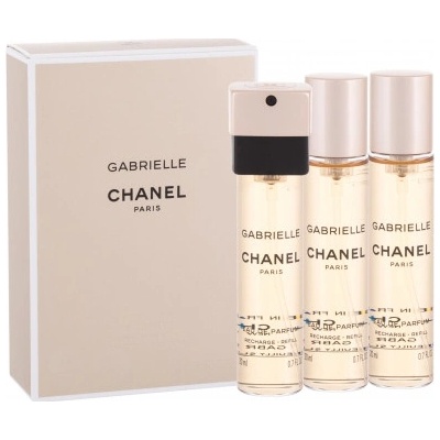 Chanel Gabrielle parfumovaná voda dámska 3 x 20 ml náplň