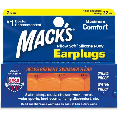 Mack's Snore Mufflers 6 párů