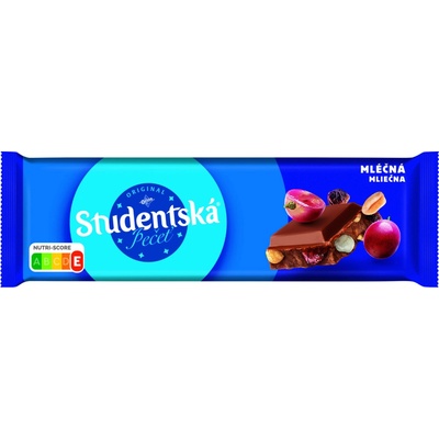 Orion Studentská pečeť Mléčná s arašídy rozinkami a želé 250 g