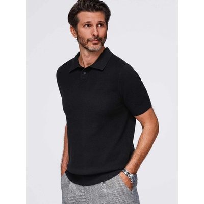 Ombre pánské polo tričko černá