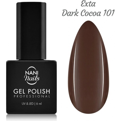 NANI gel lak Extra Dark Cocoa 6 ml
