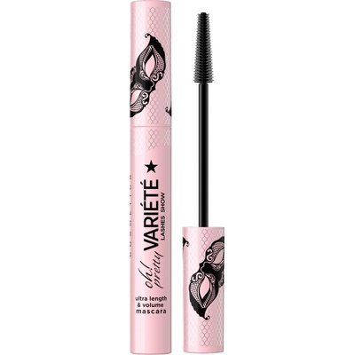 Eveline Cosmetics Variété Oh! Pretty objemová a predlžujúca riasenka Black 10 ml