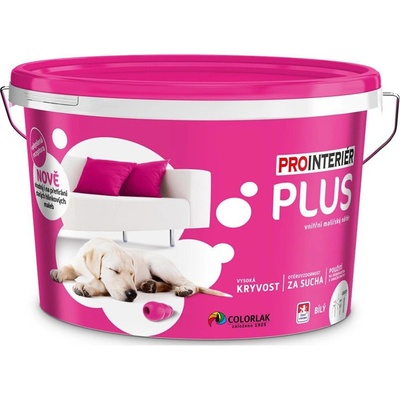 Colorlak Prointeriér PLUS V-2098 4 kg biela matná