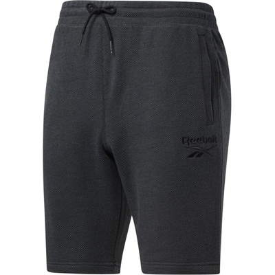 Reebok essentials Melange shorts černá