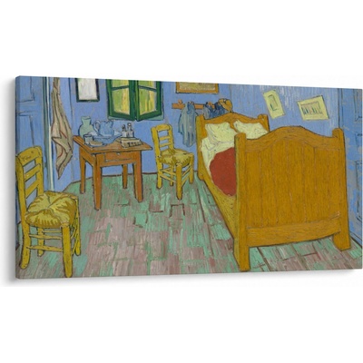 Obraz - Vincent van Gogh, The Bedroom, reprodukcia, jednodielne 120x70 cm
