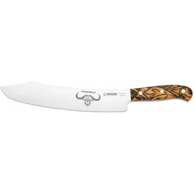 Giesser Exkluzivní edice Premium Cut Spicy Orange nôž na pečivo délka vlnkového ostří 25 cm GI 1930W/25 SO