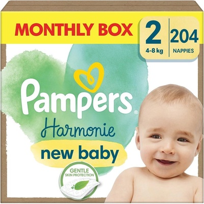 Pampers Harmonie 2 204 ks – Hledejceny.cz