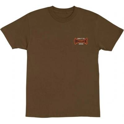 Independent Built TO Grind Span SS Heavyweight 164533 DK Chocolate
