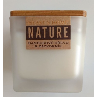 Heart & Home Nature Bambusové dřevo & zázvorník 210 g
