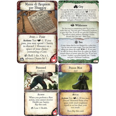 FFG Eldritch Horror Forsaken Lore