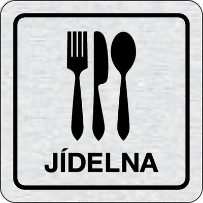 B2B Partner Nalepovací cedulka na dveře - Jídelna