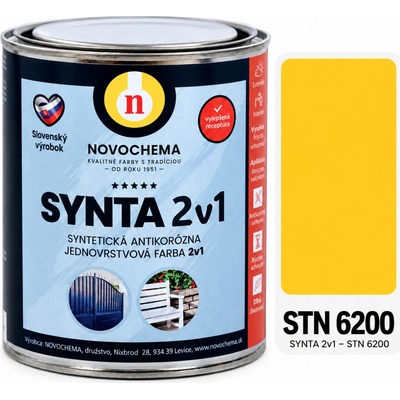 Synta 2v1 syntetická farba 0,75 kg STN 6200