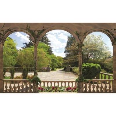 Preinterier FT0845 Fototapeta na stenu Obluk a stromy vlies 208cm x 146cm