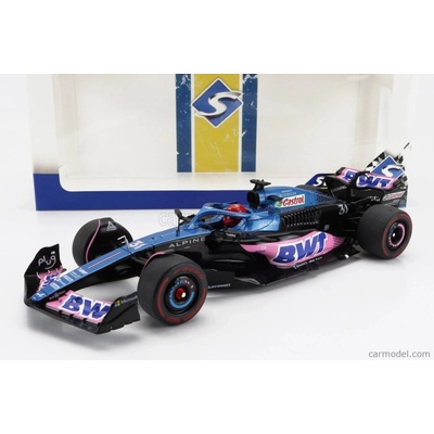 Solido Alpine F1 A523 Team Bwt Alpine N 31 Monaco Gp 2023 Esteban Ocon Modrá Růžová 1:18