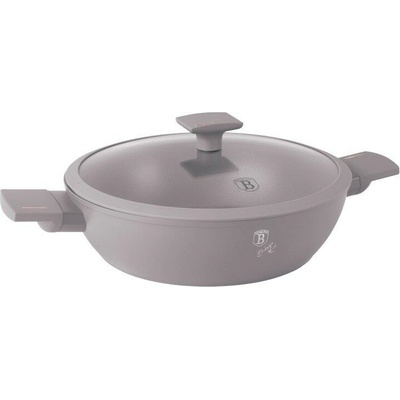 BerlingerHaus Pánev s titanovým povrchem a poklicí 28 cm Taupe Collection BH-8098