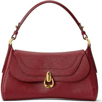 Polo Ralph Lauren crossbody kabelka dámska kožená 428P14296 burgundské