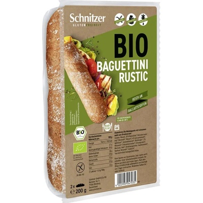 Schnitzer Baguettini Rustic kukuřičné bio 2 x 200 g – Hledejceny.cz