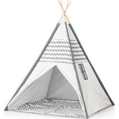 Ecotoys dětský teepee stan Wiga bílý