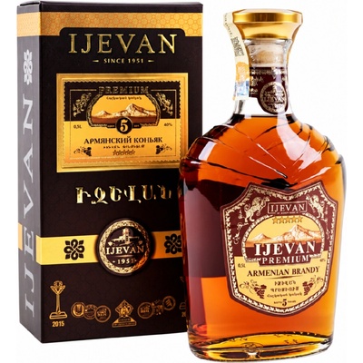 Ijevan Premium Brandy 5y 40% 0,5 l (karton)