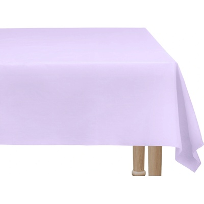 PartyDeco Plastový ubrus fialový světlý 137x183 cm