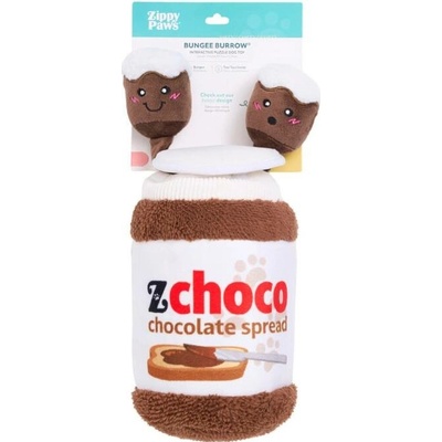 Zippy Paws plyš Bunji Burrow čokoládová pomazánka 22 cm – Hledejceny.cz