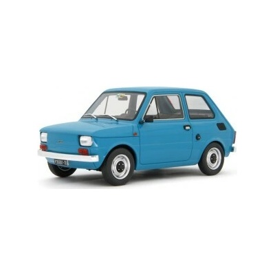 Fiat 126 Base 1976 modrá Laudoracing-Model LM226B 1:18