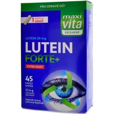 MaxiVita Exclusive Lutein Forte+ extra silný 45 kapsúl