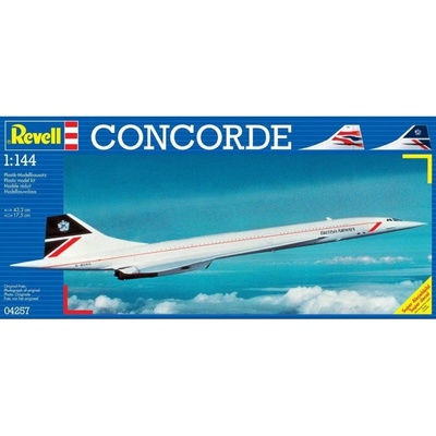 Revell Concorde British Airways ModelKit 04257 1:144