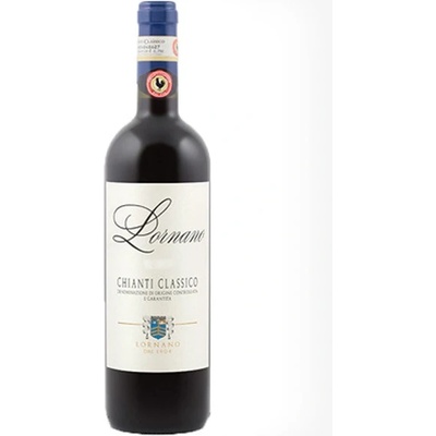 Lornano Chianti Classico DOCG Sangiovese suché červené 2019 14,5% 0,75 l (čistá fľaša)