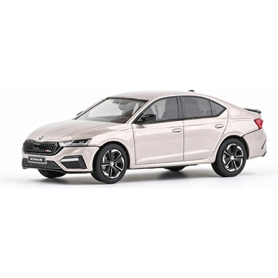 Abrex ŠKODA OCTAVIA IV RS SEDAN 2020 Béžová Sahara Metalíza 1:43