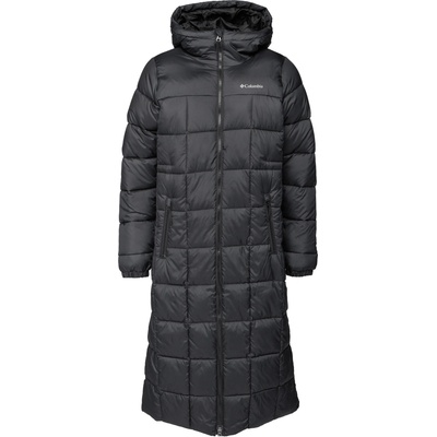 Columbia PUFFECT III LONG JACKET Čierna Biela