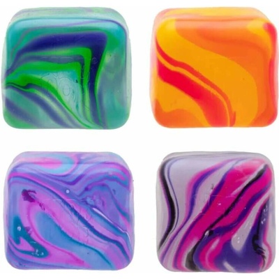 Schylling NeeDoh Mačkací kostka Nice Cube Swirl
