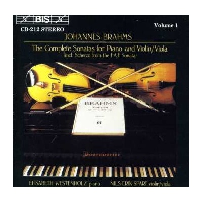 Johannes Brahms - The Complete Sonatas for Piano & Violin Viola, Volume 1 CD – Hledejceny.cz