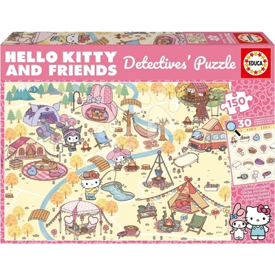 EDUCA Detektivní Hello Kitty & Přátelé 150 dílků