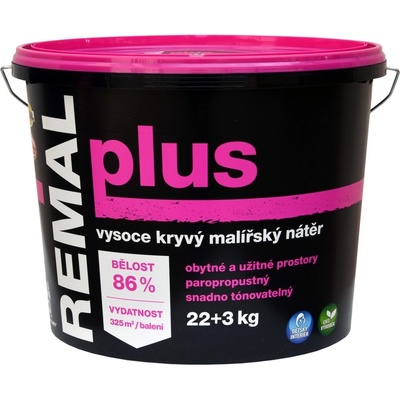 Barvy a laky Hostivař REMAL plus 22+3 kg