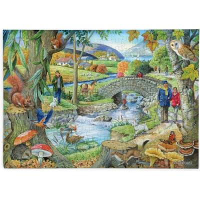 House of Puzzles Prechádzka popri rieke 250 veľkých dielov