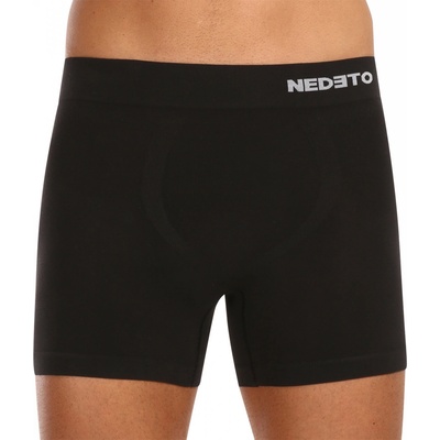 Nedeto pánské boxerky bezešvé bambusové černé NDTB001S – Hledejceny.cz