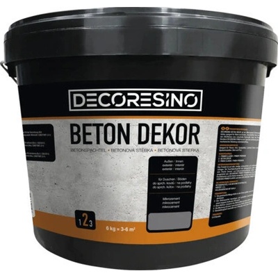 BETON DEKOR Decoresino 6 kg šedá