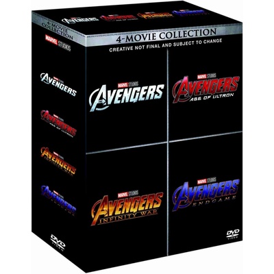 Avengers kolekce 1.-4. DVD