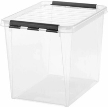 Smartstore Classic Box s vekom, 40 × 30 × 32 cm, 25 l transparentný, 3493070