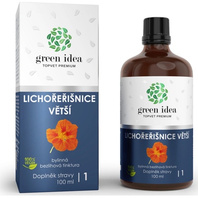 Green idea Tinktura bezlihová Lichořeřišnice 100 ml