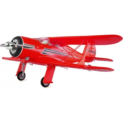 IQ models RC dvouplošník Beech D17S 3D/6G RTF červený RC_314985 RTF 1:10