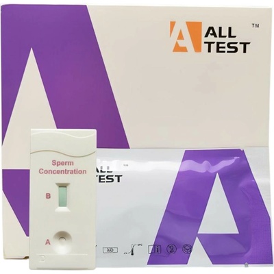 Alltest Rychlotest koncentrace spermií pro domácí použití 2 ks